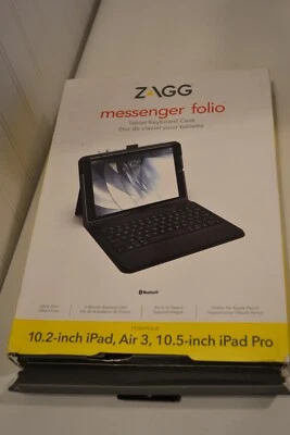 ZAGG Messenger Folio for 10.2-inch, Air 3,10.5-inch  Tablet Keyboard Case - Image 1 of 4