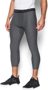 Under Armour Men's HeatGear Compression Leggings Carbon Heather Medium - 1289577 - Picture 1 of 12