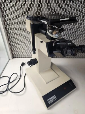 Microscopio invertido metalúrgico Unitron Unimet 7279 5x 10x 20x 100x objetivos Foto 1 de 4