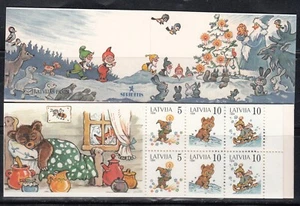 Latvia 1994 Mi.#Bklt 386-88 80th Anniversary of M. Staraste booklet of 6 stamps - Picture 1 of 1