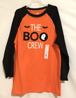 Halloween Boys The Boo Crew Ghost Long Sleeve T-Shirt Top