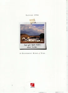 1996 SATURN BROSCHÜRE SL SL1 SL2 SC1 SC2 SW1 SW2 - Bild 1 von 1