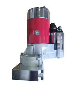 Small Block Chev Starter Motor Reduction Style 3HP Red Straight SBC - Picture 1 of 2