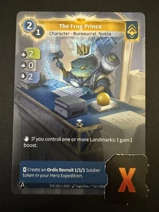 Juego de cartas coleccionables alterado The Frog Prince Ordis único ultra raro - casi nuevo sin escanear - Imagen 1 de 1