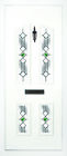 PVC uPVC White Full Door Panel 24mm 28mm 790mmx1930mm Bann 4 FL03 Fusion & Lead