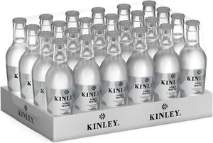 Kinley Tonic Water,Acqua Tonica con Limone, Analcolica,24 Bottiglie Vetro 200ml - Foto 1 di 5