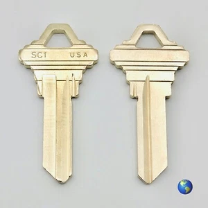 SC1 Key Blanks for Products by Baldwin, Moss, Schlage, and many others (5 Keys) - Picture 1 of 1
