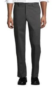 Lands End Herren eisenfrei traditionell einfach vorne Chinohose anthrazit 37x30 #9 - Bild 1 von 4