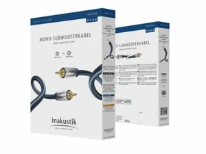 Inakustik Premium Mono-Subwoofer Cable (3.0m) - Picture 1 of 1