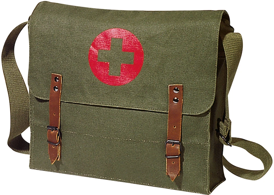 Rothco Olive Drab Canvas NATO Medic Bag - 8141