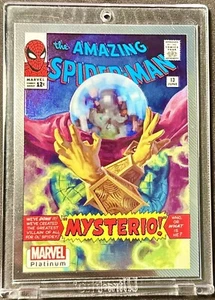 Upper Deck Marvel Platinum Amazing Spiderman Mysterio Variant Parallel Card SSP - Picture 1 of 7