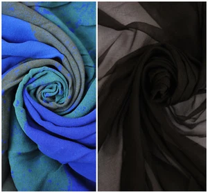 Premium Qualität Seide Chiffon Stoff Kleid Mode Kleidung Polster Handwerk - Bild 1 von 7