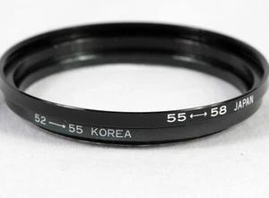 Vintage Bower 55-58mm Camera Lens Filter Adapter Ring - Excellent Condition! - Picture 1 of 3