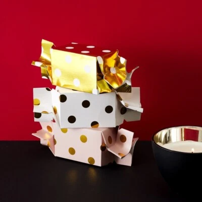 Geschenkschachtel Gastgeschenk Box 4er Set Cracker Geschenk Praline Konfirmation - Bild 1 von 3