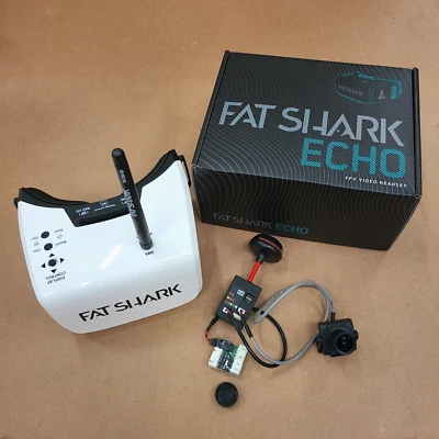 Gafas Fat Shark Recon Echo FPV con cámara FSV1206 y transmisor de video (VTX) - Imagen 1 de 4