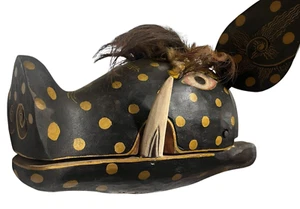 Maschera cinghiale Giava Balinese Topeng danza drammatica Barong Bangkal legno intagliato - Foto 1 di 24