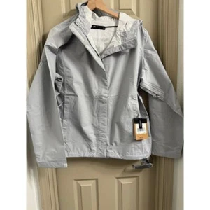 The North Face Women's Plus 2XL Venture 2 Rain Jacket Waterproof Gray Hooded - Picture 1 of 8
