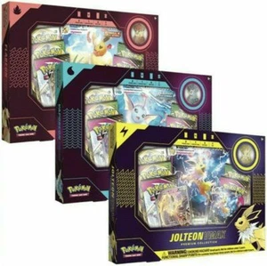 Pokemon VMAX Premium Collection Box Jolteon+Vaporeon+Flareon Blitz+Flame - Picture 1 of 7