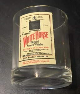 White Horse Blended Scotch Whiskey-Highball 3,5"" hohes Glas Glasgow Schottland - Bild 1 von 1