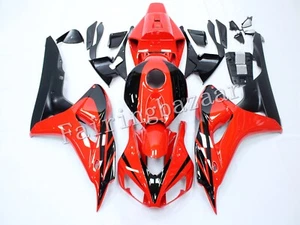 Fit for 2006 2007 CBR1000RR Red Black ABS Injection Bodywork Fairing Kit - Bild 1 von 7