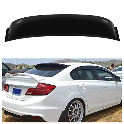 Rear Window Roof Windshield Wing Visor Spoiler For 06-11 Honda Civic Sedan - Image 1 of 4