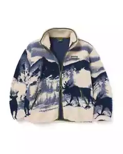 Parks Project Acadia Moose Full Zip High Pile Fleece Pullover - Unsex Size XXL - Picture 1 of 18