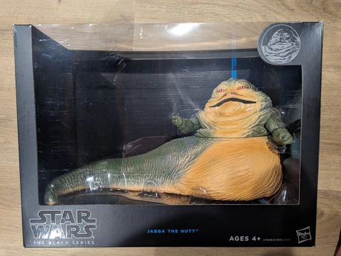 Star Wars Black Series JABBA THE HUTT 6" Figure Hasbro 2013 Cover