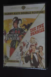 Danny Kaye Double Feature: The Five Pennies / The Court Jester (DVD, 2013) NEW - Picture 1 of 2