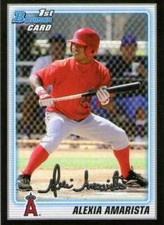 2010 Bowman Prospects Black #BP98 Alexi Amarista Angels NM-MT 