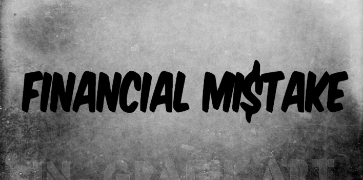 Aufkleber Financial Mistake Auto Sticker Tuning Bike Lkw Car Truck JDM Trecker  - Bild 1 von 3