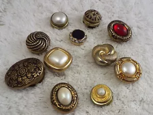 11 pcs Button Cover Lot (F8) - Picture 1 of 2