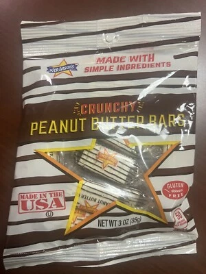 Caramelo de mantequilla de maní crujiente Atkinson's bolsa de 3 oz sin gluten, sin colesterol Foto 1 de 4