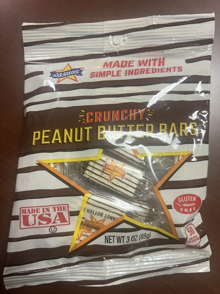 Atkinson Peanut Butter Bars 3 oz