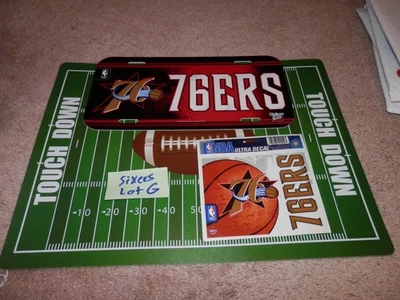 Lote de matrículas Philadelphia 76ers Sixers con ventana NUEVO DE COLECCIÓN NBA lote G Foto 1 de 4