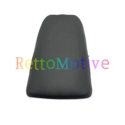 Fit For Honda Civic 2006-2011 Console Lid Box Cover Armrest Pad Replace BLACK Foto 1 de 4