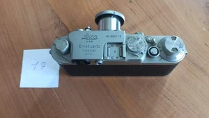 Leica Kamera D.R.B. mit Objektiv Leitz Elmar Nr. 580718 f-5cm 1:3,5 - Bild 1 von 2