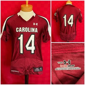 USC South Carolina Gamecocks Cocks #14 Football Jersey Youth Medium New/ Large - Picture 1 of 12
