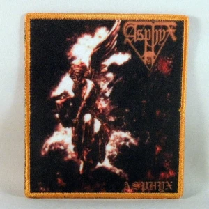 ASPHYX s/t SMALL PATCH Printed Band Logo - Picture 1 of 6