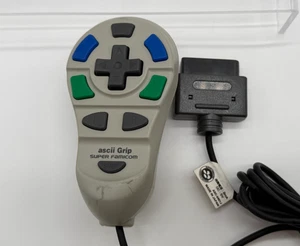 Super Famicom Nintendo SNES ascii Grip handle Controller - Picture 1 of 2