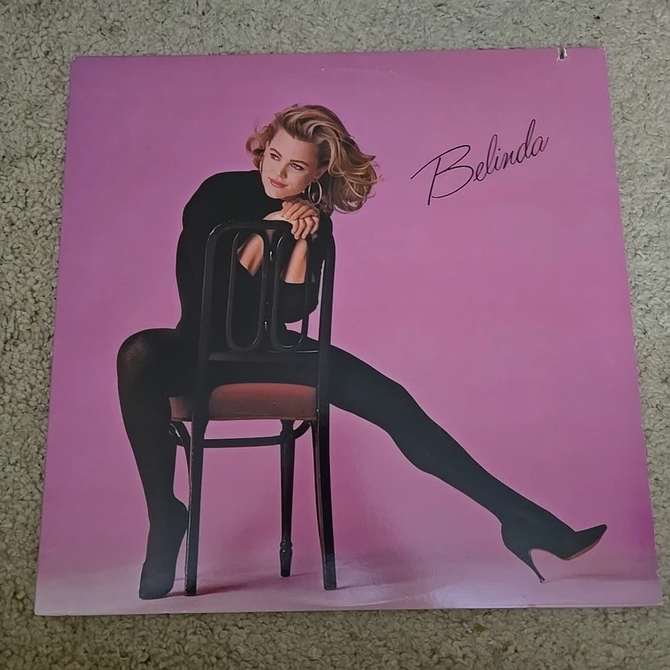 Belinda Carlisle 'Belinda' 1986 Self-Titled Solo LP Vinyl Record I.R.S VG+/VG+! Foto 1 de 4
