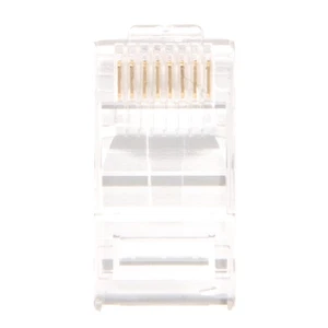 100 Pcs Set Ethernet Connector Cat5e Cable Connectors - Afbeelding 1 van 5