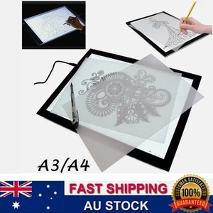 A4 LED Tracing Drawing Board Light Box Art Design Pad Copy Lightbox Tattoo Art. - Picture 1 of 11