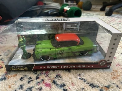 Jada Toys DC Comics Bombshells Poison Ivy & 1953 Chevy Bel Air Die-cast Car - Image 1 of 3