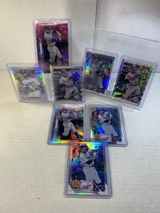 Mookie Betts LA Dodgers Topps Chrome Refractor Lot 14 Cards Xfractor Pink Sepia - Picture 1 of 13