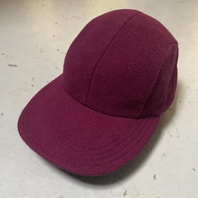 Vintage Patagonia Fleece Panel Long Wide Bill Brim Cap Outdoor Hat Made USA L - Image 1 of 4