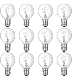 (12) Bombillas Calentador de Cera 20W E12 120V Bombillas de Repuesto para Scentsy y Calentadores - Imagen 1 de 3