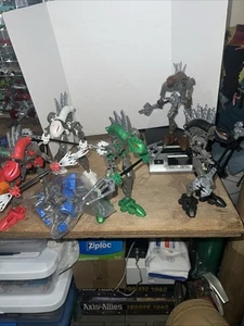 LEGO Bionicle Rahkshi Complete Set of 6 With Kraata 8587 - 8592 No Box/ Instruct - Picture 1 of 13