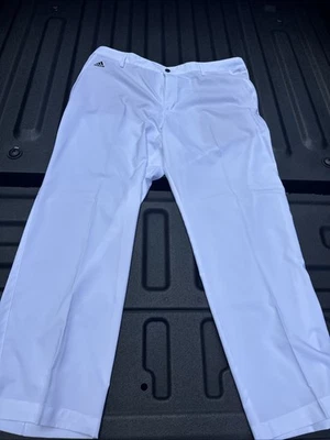 Pantalones de golf Adidas Ultimate Climacool para hombre talla 40 x 32 pantalones deportivos blancos Foto 1 de 4