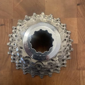 Lightly Used SHIMANO DURA-ACE 9-Speed Cassette • 12-23T • CS-7700 • Titanium. - Picture 1 of 3
