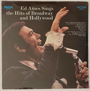ED AMES Sings The Hits Of Broadway & Hollywood-SEALED-Vinyl Record 1968 RCA - Picture 1 of 2